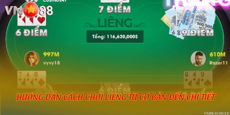 Hướng dẫn cách chơi Liêng từ cơ bản đến chi tiết