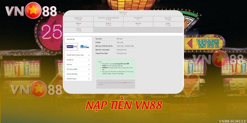Nạp tiền VN88