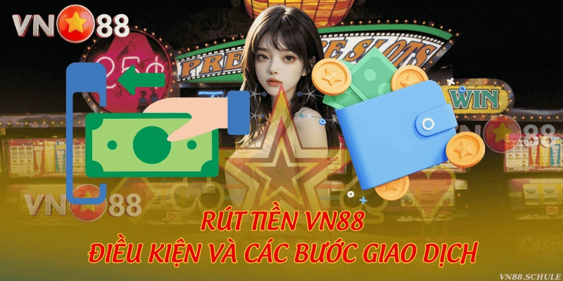 Rút tiền VN88 - Điều kiện và các bước giao dịch
